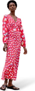 Ro&Zo Floral And Spot Mix Dress