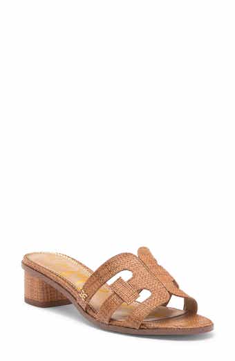 Illie Block Heel Slide Sandal