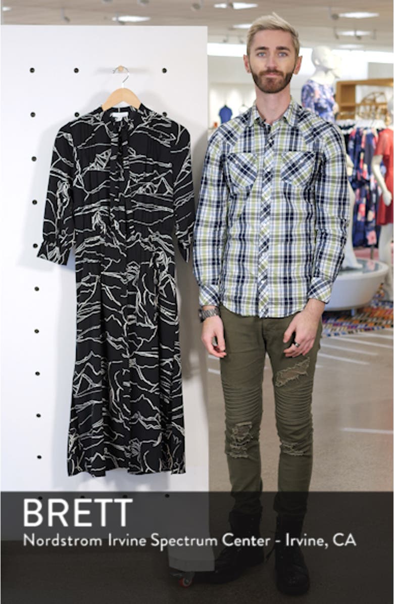 Horse Print Midi Dress, sales video thumbnail