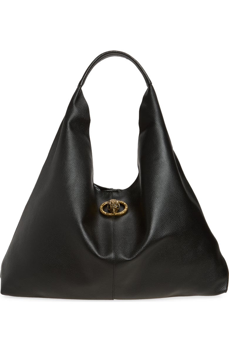 Kurt Geiger London Large Chelsea Slouch Hobo Bag, Main, color, Black