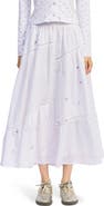 JACQUIE THE LABEL Cherie Poplin Midi Skirt