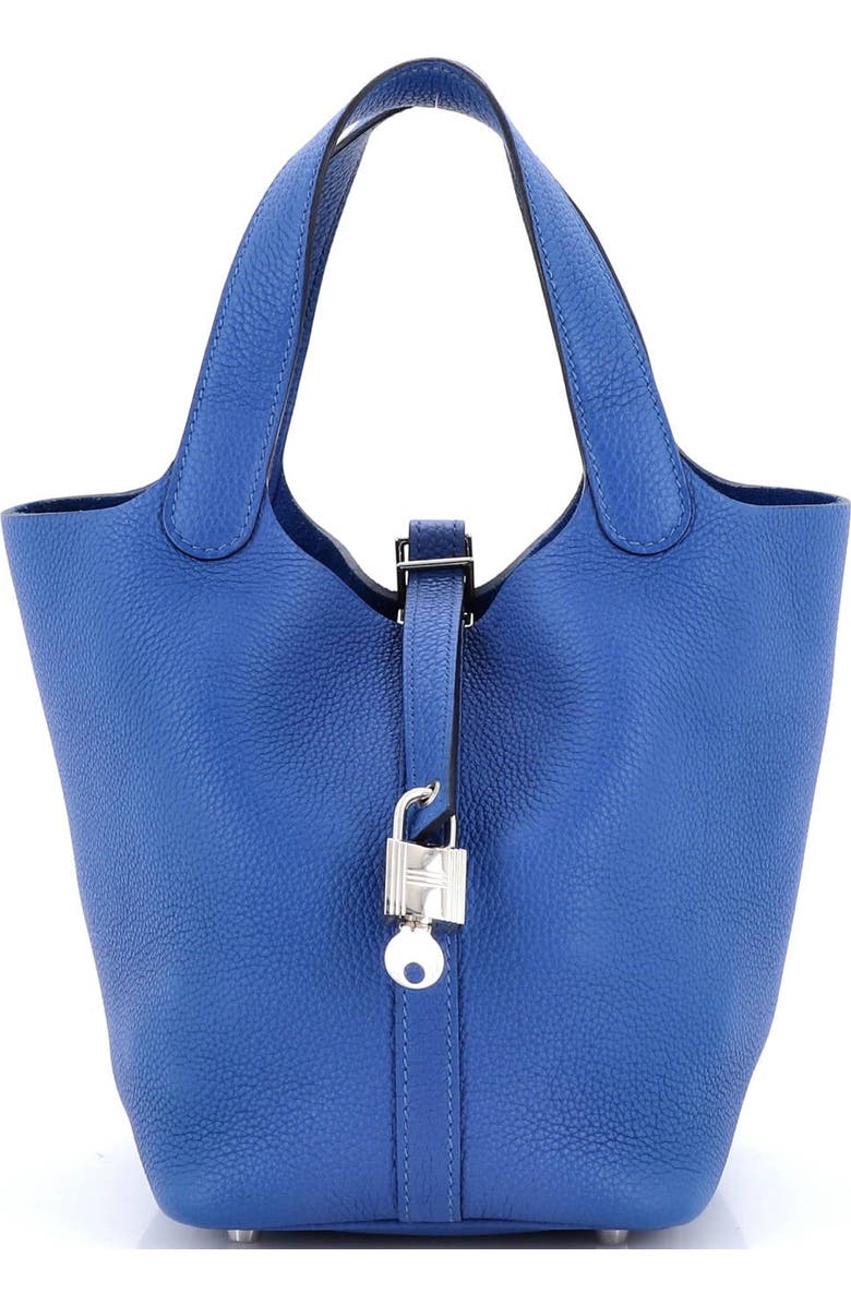 Pre-Owned Hermes Picotin Lock Bag Maurice PM, Main, color, Mykonos