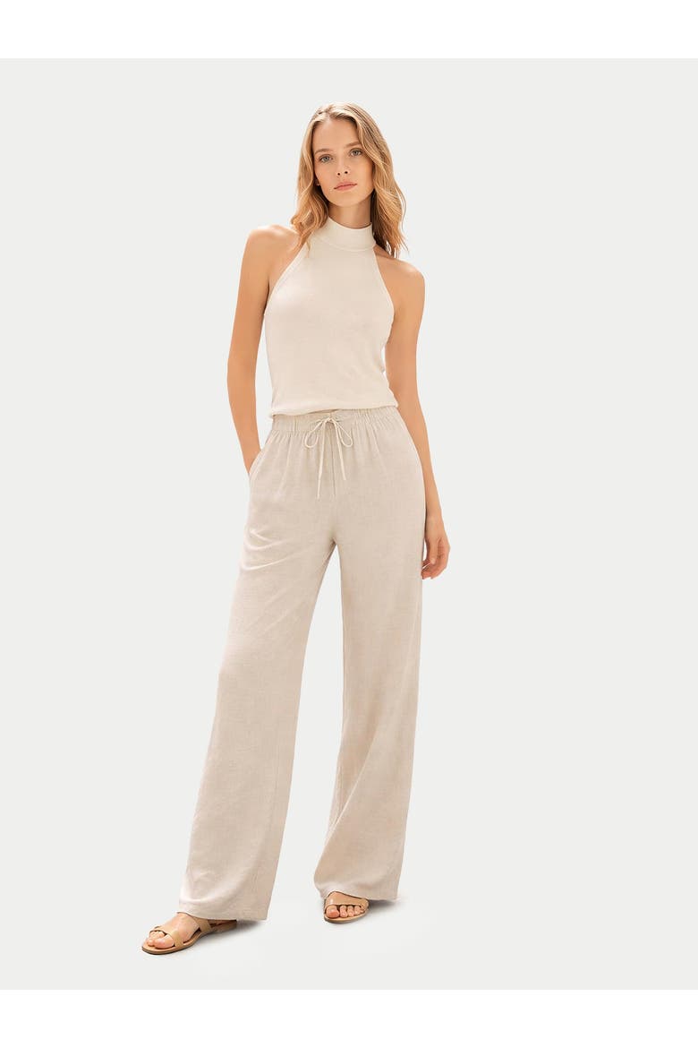Cashmere Turtleneck Top, Alternate, color, off white