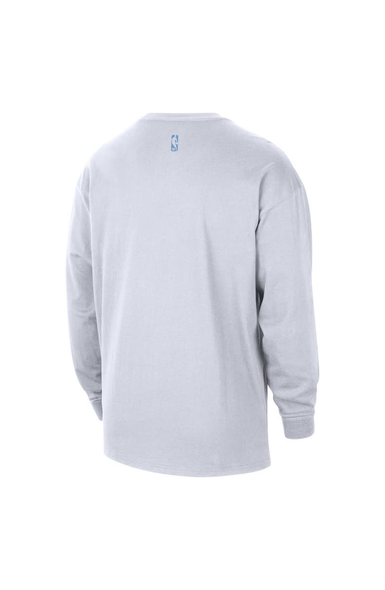Nike Men's Nike  White Memphis Grizzlies 2025/26 City Edition Remix Essential Logo Long Sleeve T-Shirt, Alternate, color, White