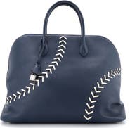 Pre-Owned Hermes Bolide 1923 Baseball Bag Evercolor 45