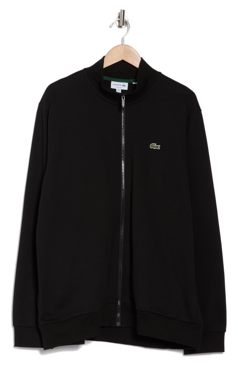Lacoste Cotton Blend Fleece Zip Sweatshirt, Alternate, color,