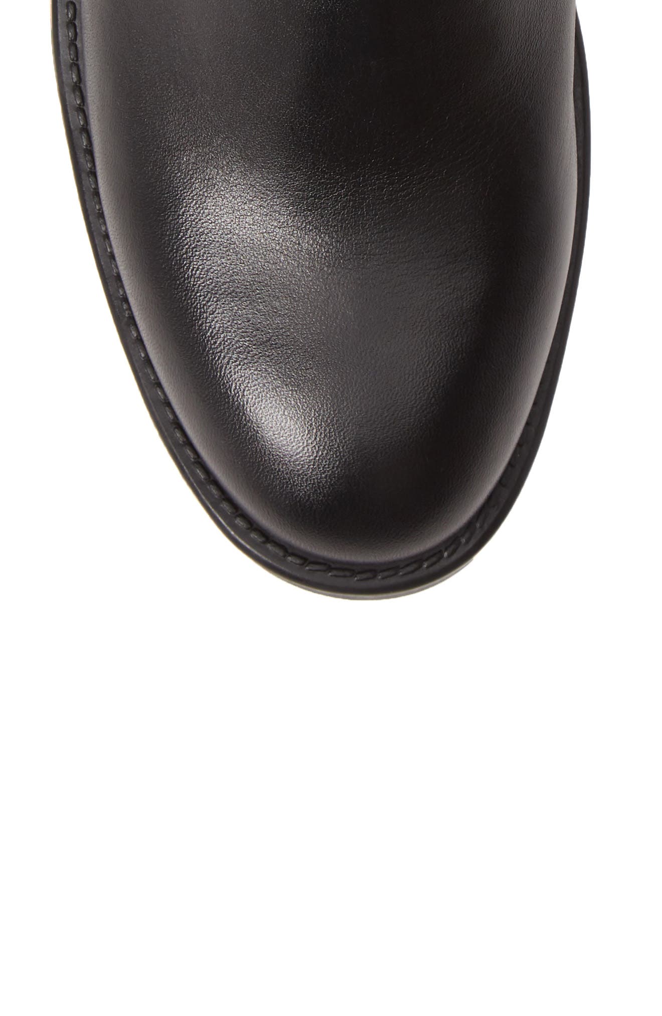 Amina Bootie, Alternate, color, BLACK LEATHER