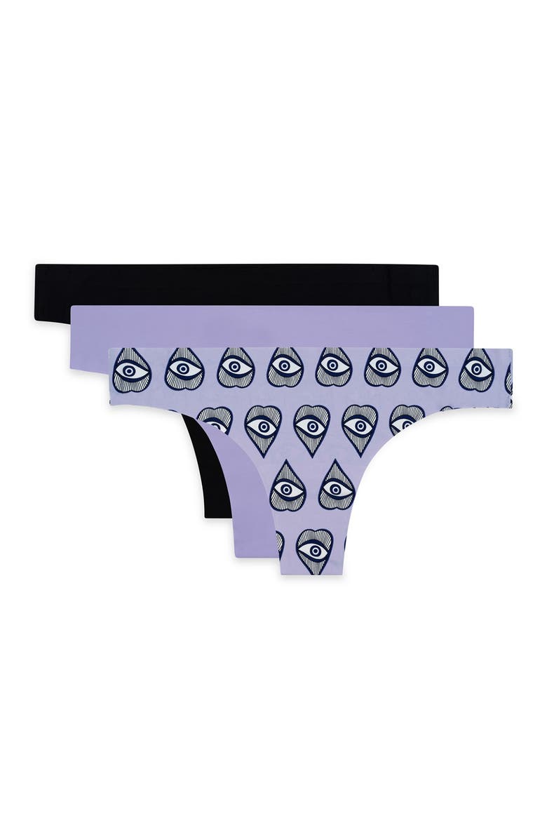 AQS Seamless Thong - Pack of 3, Alternate, color,