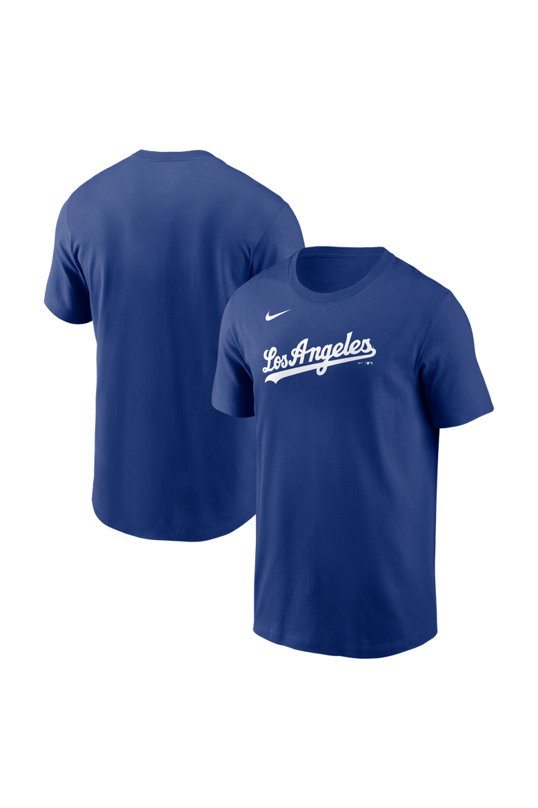 Men's Nike  Royal Los Angeles Dodgers Alternate Wordmark T-Shirt, Main, color, Royal