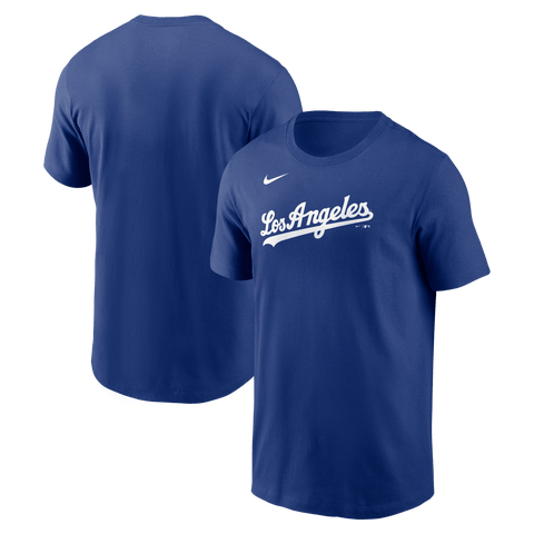 Men's Nike  Royal Los Angeles Dodgers Alternate Wordmark T-Shirt