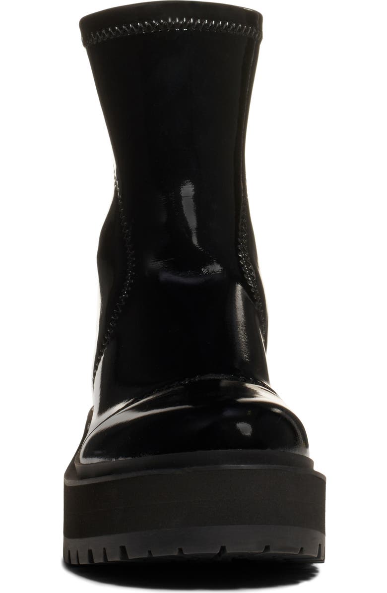 Fendi Zip Patent Combat Boot, Alternate, color,