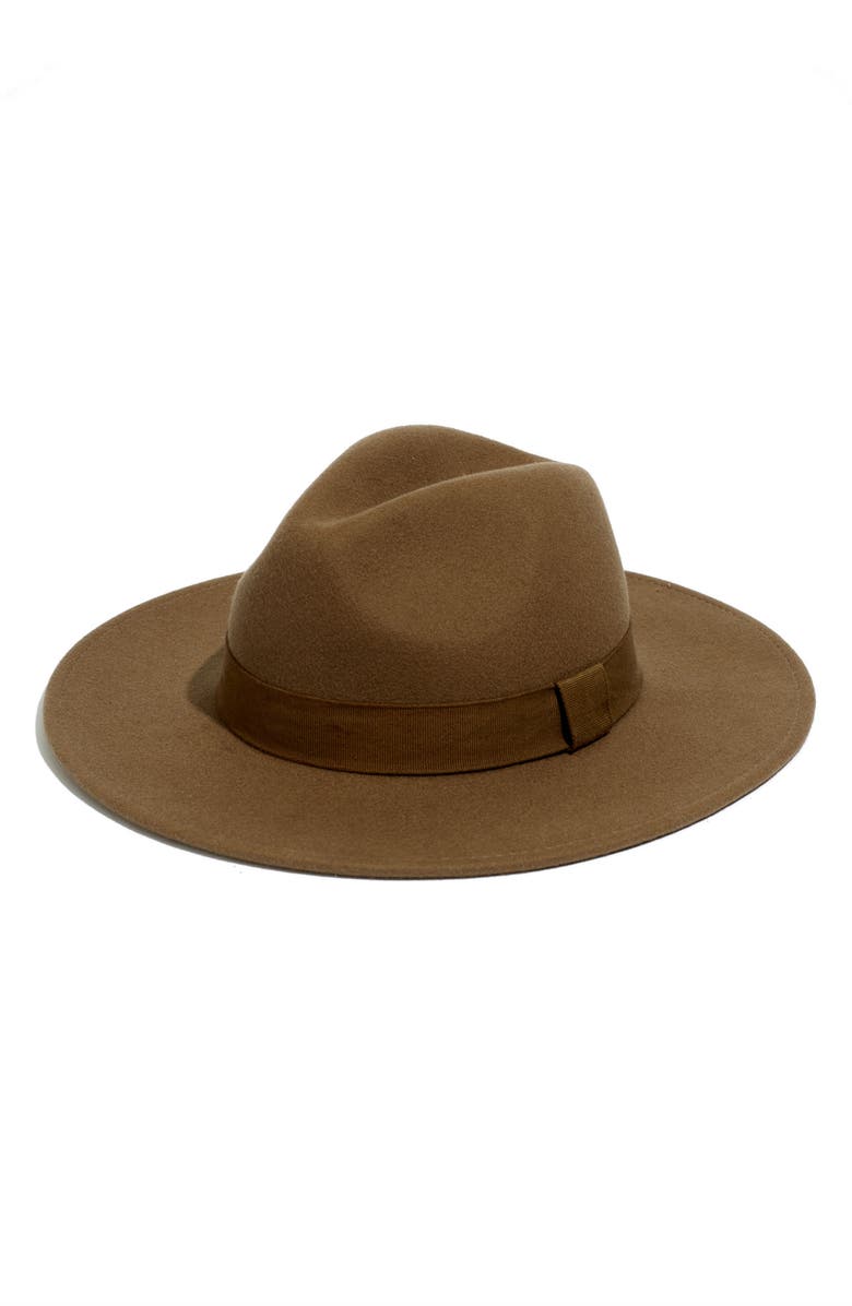 Madewell x Biltmore<sup>®</sup> Shaped Wool Felt Hat, Main, color, 