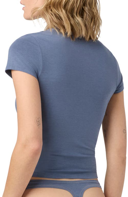 Florence By Mills Crewneck Stretch T-shirt In Grisaille