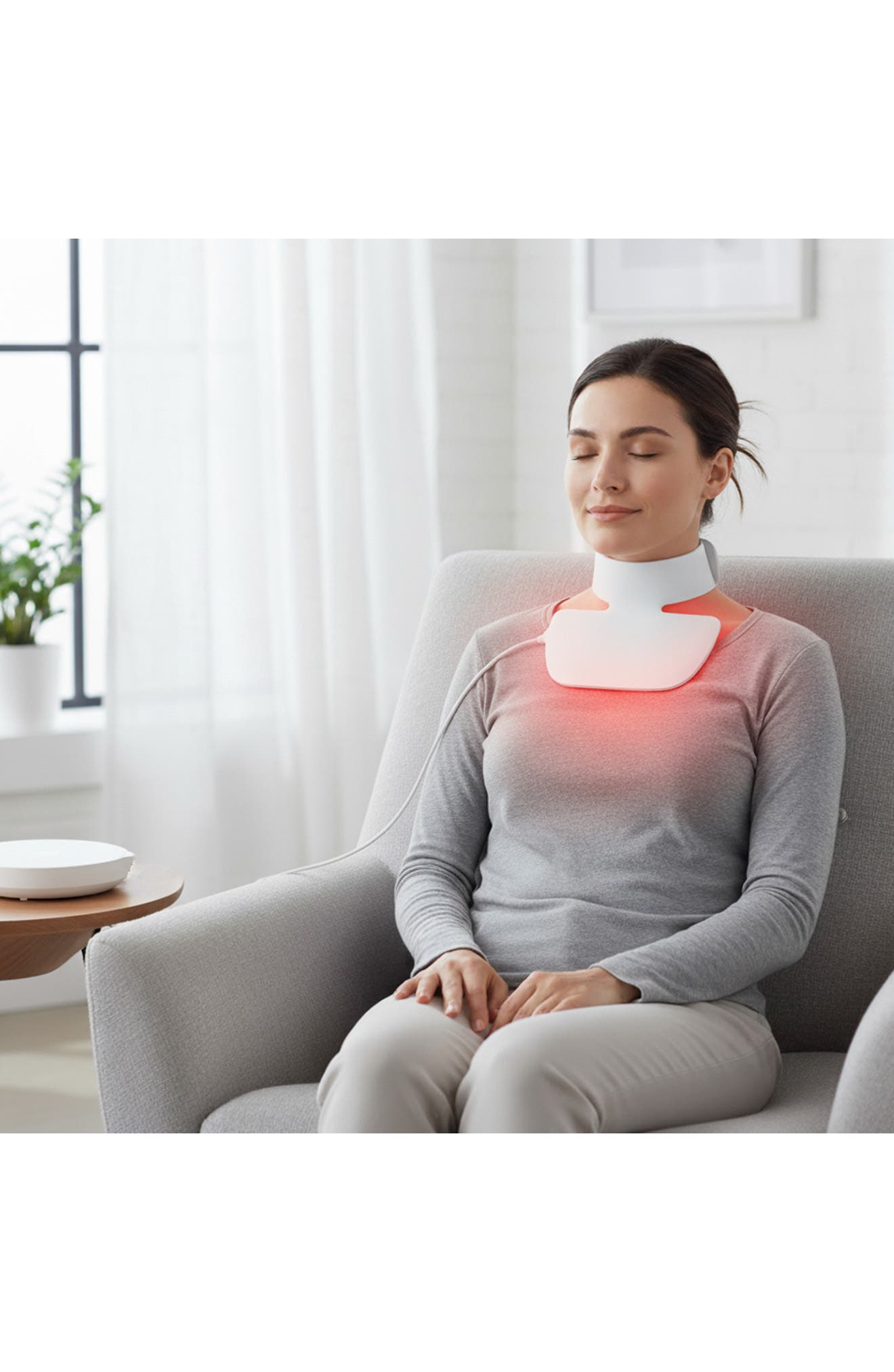 PURSONIC LED Light Therapy Neckplate | Nordstromrack