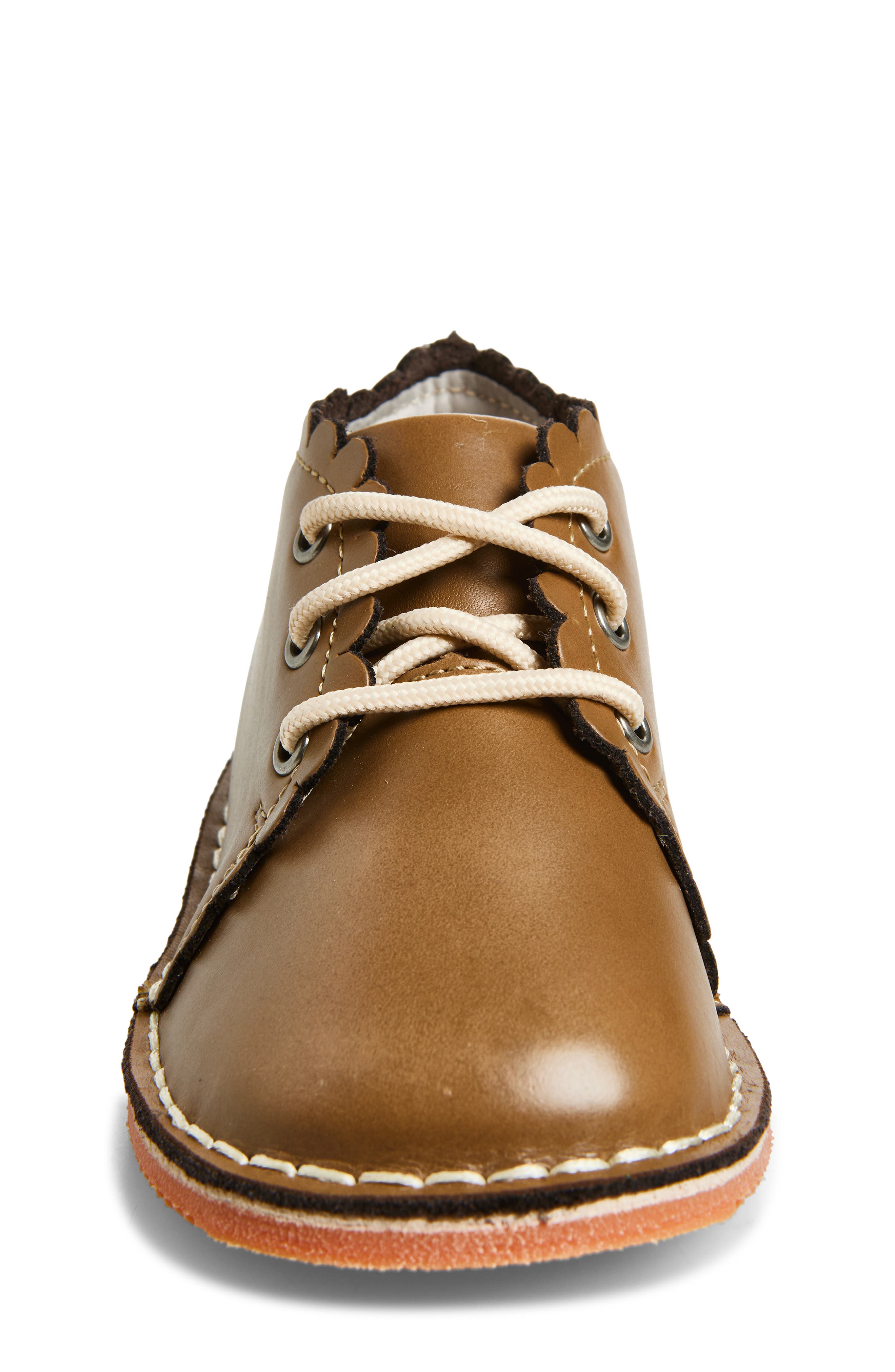 L'AMOUR Georgie Lace-Up Bootie, Alternate, color, Mocha