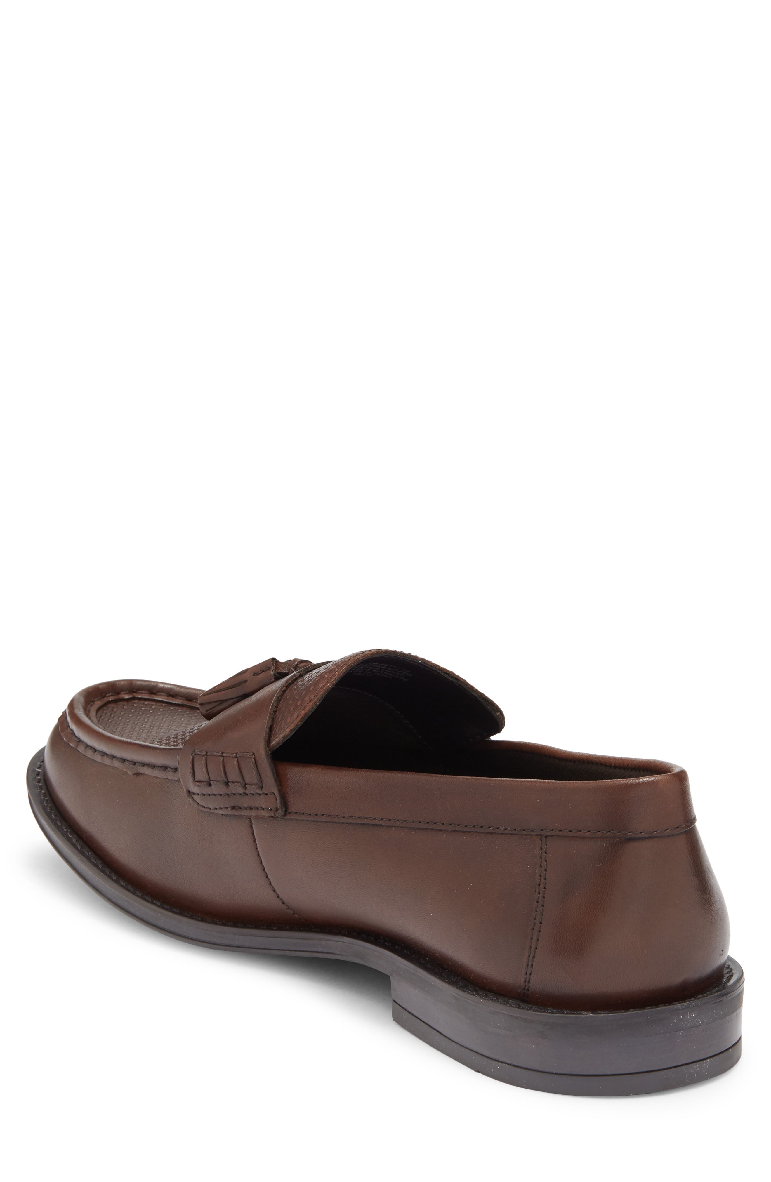 Damon Tassel Loafer, Alternate, color, BROWN