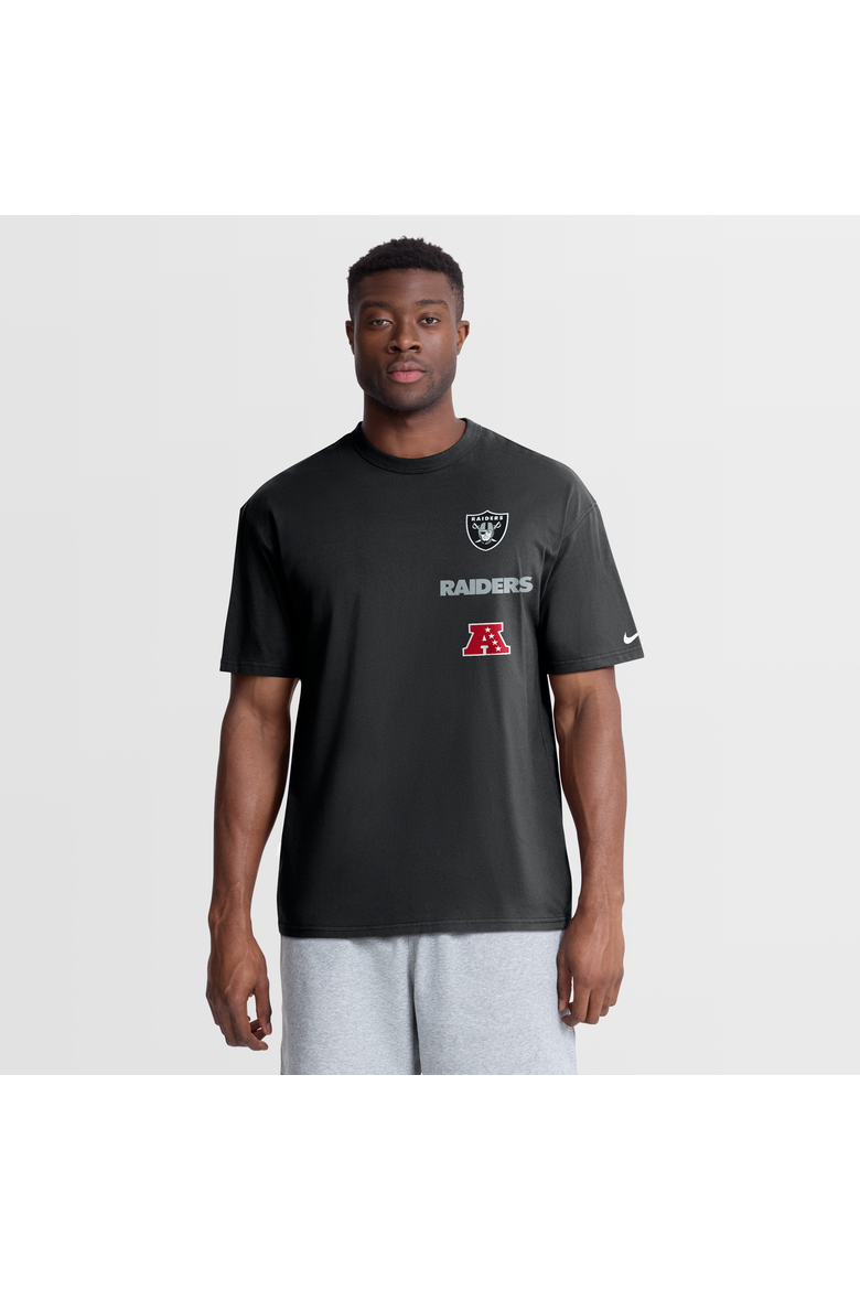 Men's Nike Black Las Vegas Raiders The Forward Heavyweight Max90 T-Shirt, Main, color, Black