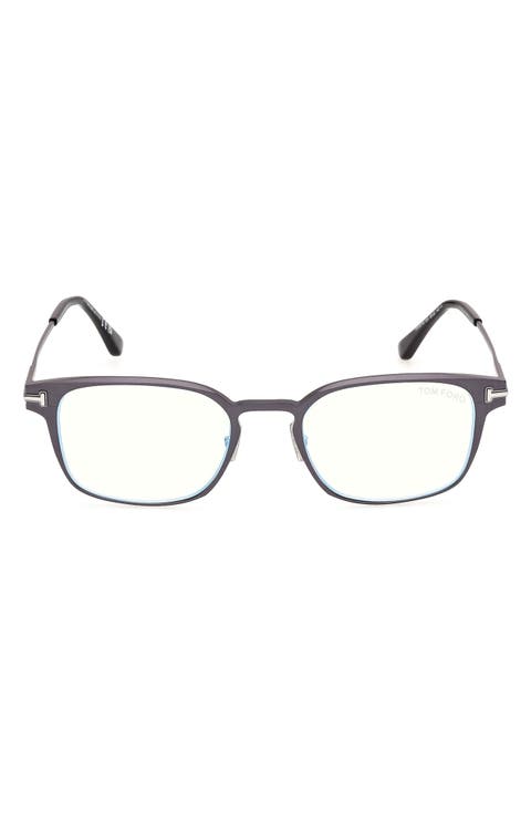 52mm Square Blue Light Blocking Glasses