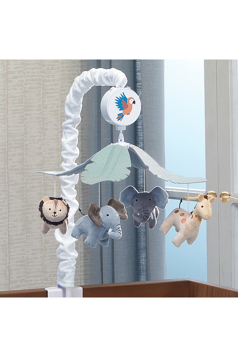 Jungle Friends Musical Baby Crib Mobile Animals Soother Toy, Alternate, color, Multicolor