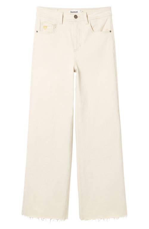 Desigual Denvere Raw Hem Crop Jeans