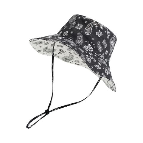 "Paisley" Cotton Reversible Sun Hat