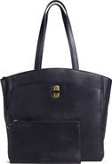 Favorite Daughter Large Leather Dome Tote