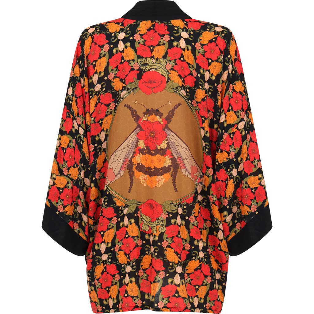 Henelle Duster Jacket in Night Bloom  product