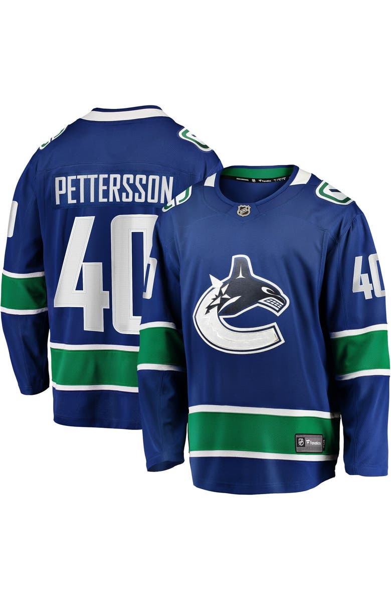 FANATICS Men's Fanatics Branded Elias Pettersson Blue Vancouver Canucks 2019/20 Home Premier Breakaway Player Jersey, Main, color, Blue