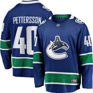 FANATICS Men's Fanatics Branded Elias Pettersson Blue Vancouver Canucks 2019/20 Home Premier Breakaway Player Jersey