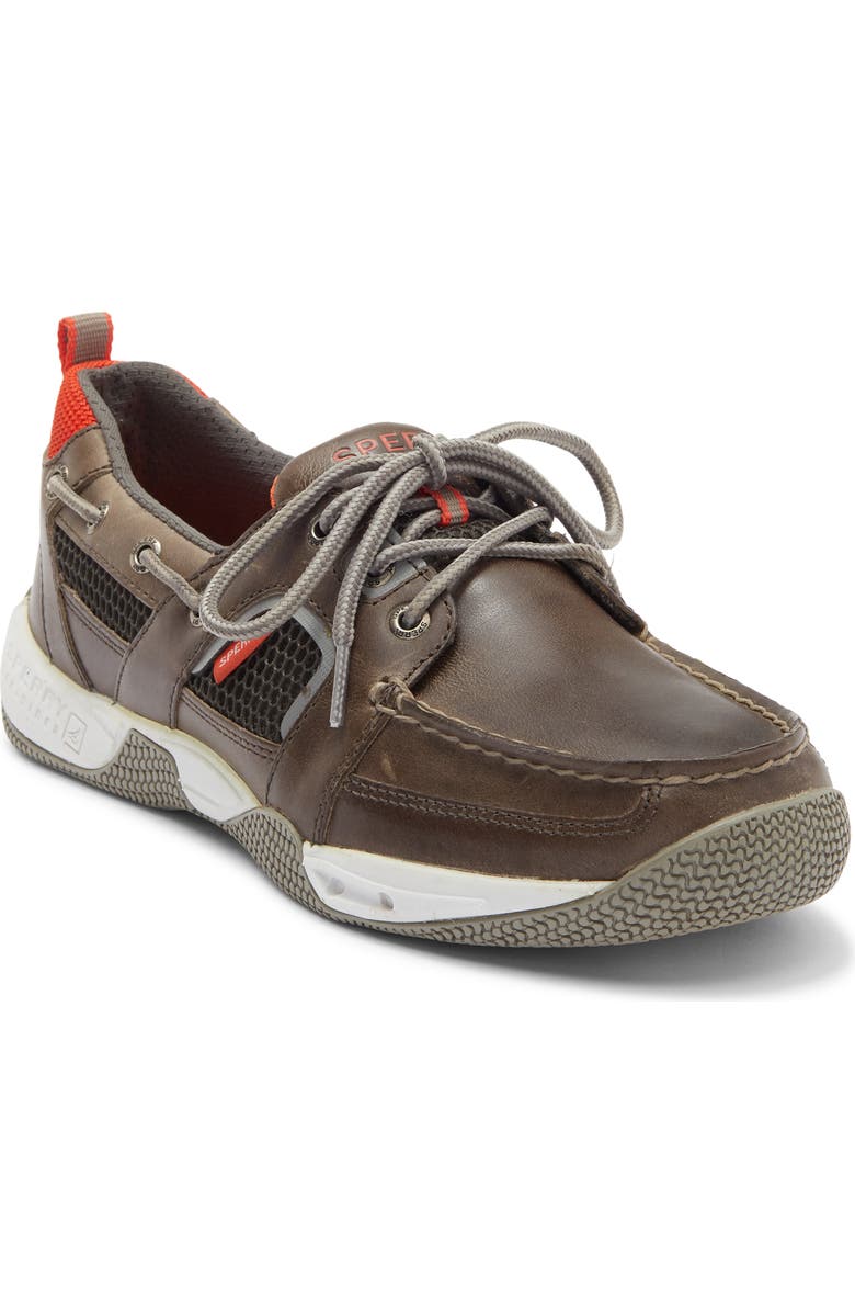Sperry Sea Kite Boat Shoe, Main, color, Grey