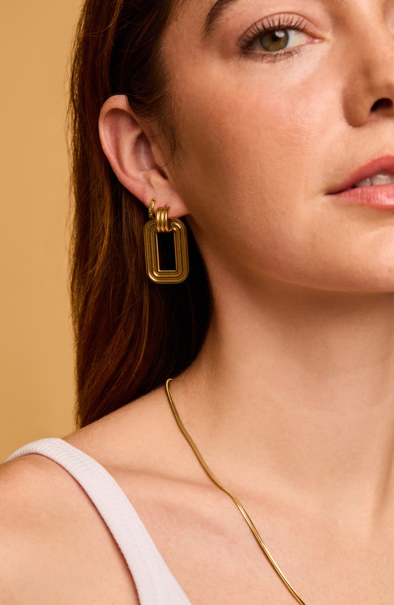 Petit Moments Rectangular Statement Drop Earrings, Alternate, color,