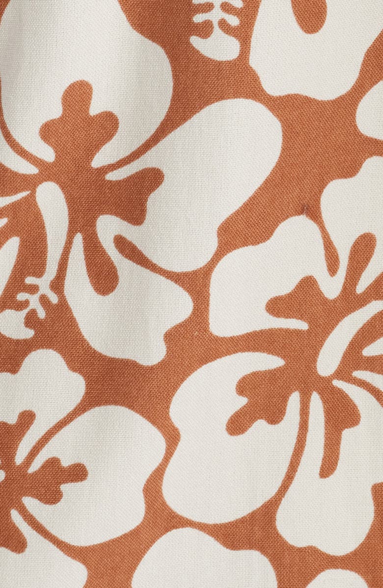 Rip Curl Hibiscus Heat Smocked Jumpsuit, Alternate, color, 