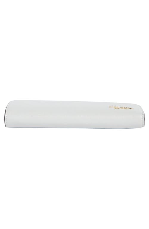 Kate Spade New York Devin Saffiano Leather Wallet In White