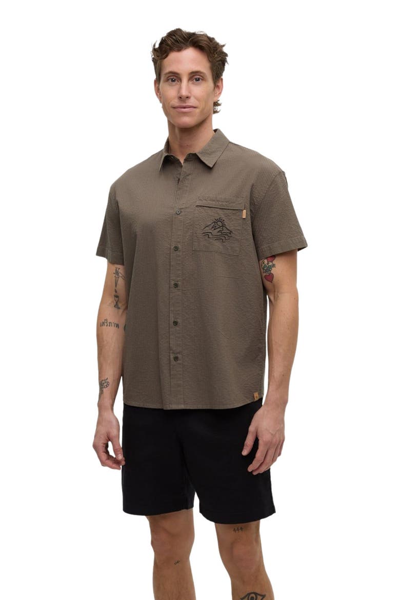 Hopkins Shirt, Alternate, color, Timber/Meteorite Black