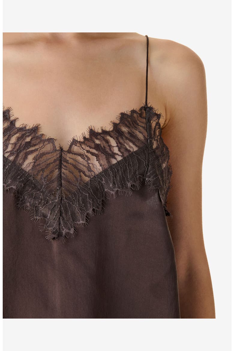 Newin Lace Cami, Alternate, color, Mocha