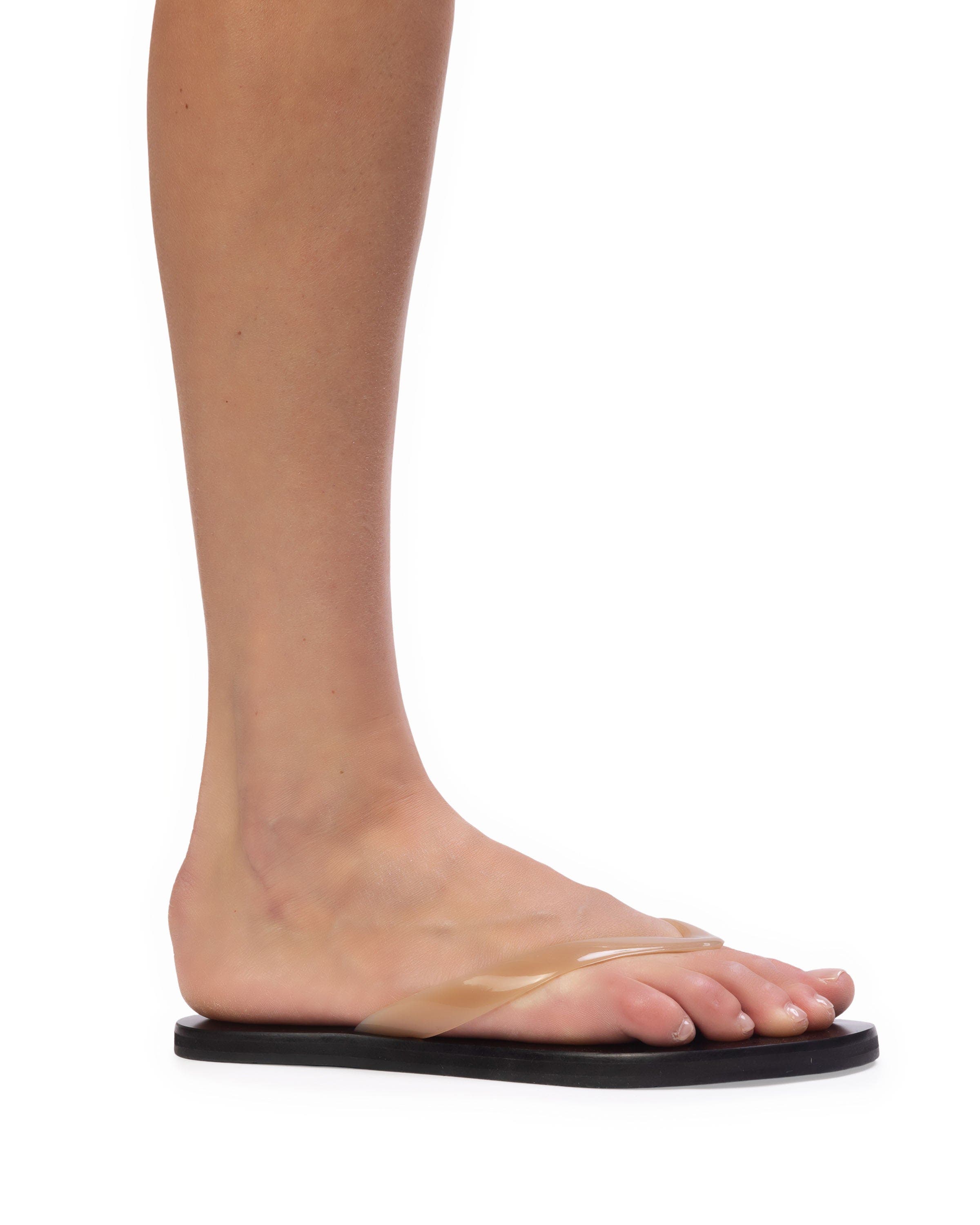 BLACK SUEDE STUDIO Jeli Sandal, Alternate, color, Terracotta Pvc