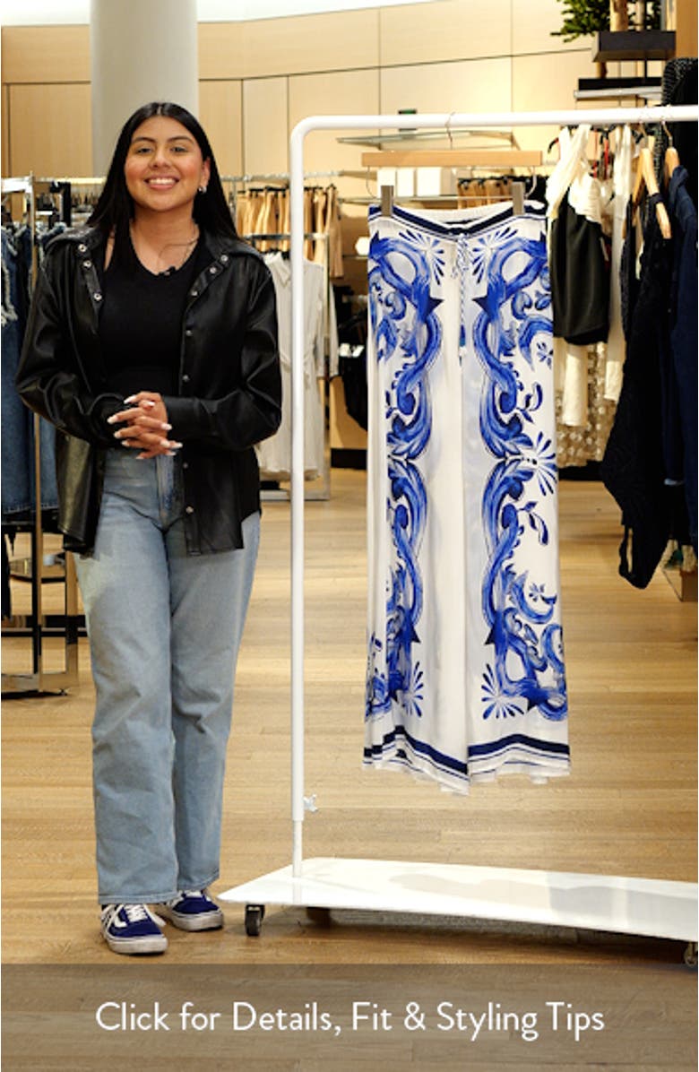 Garden Tiles Cover-Up Pants, sales video thumbnail