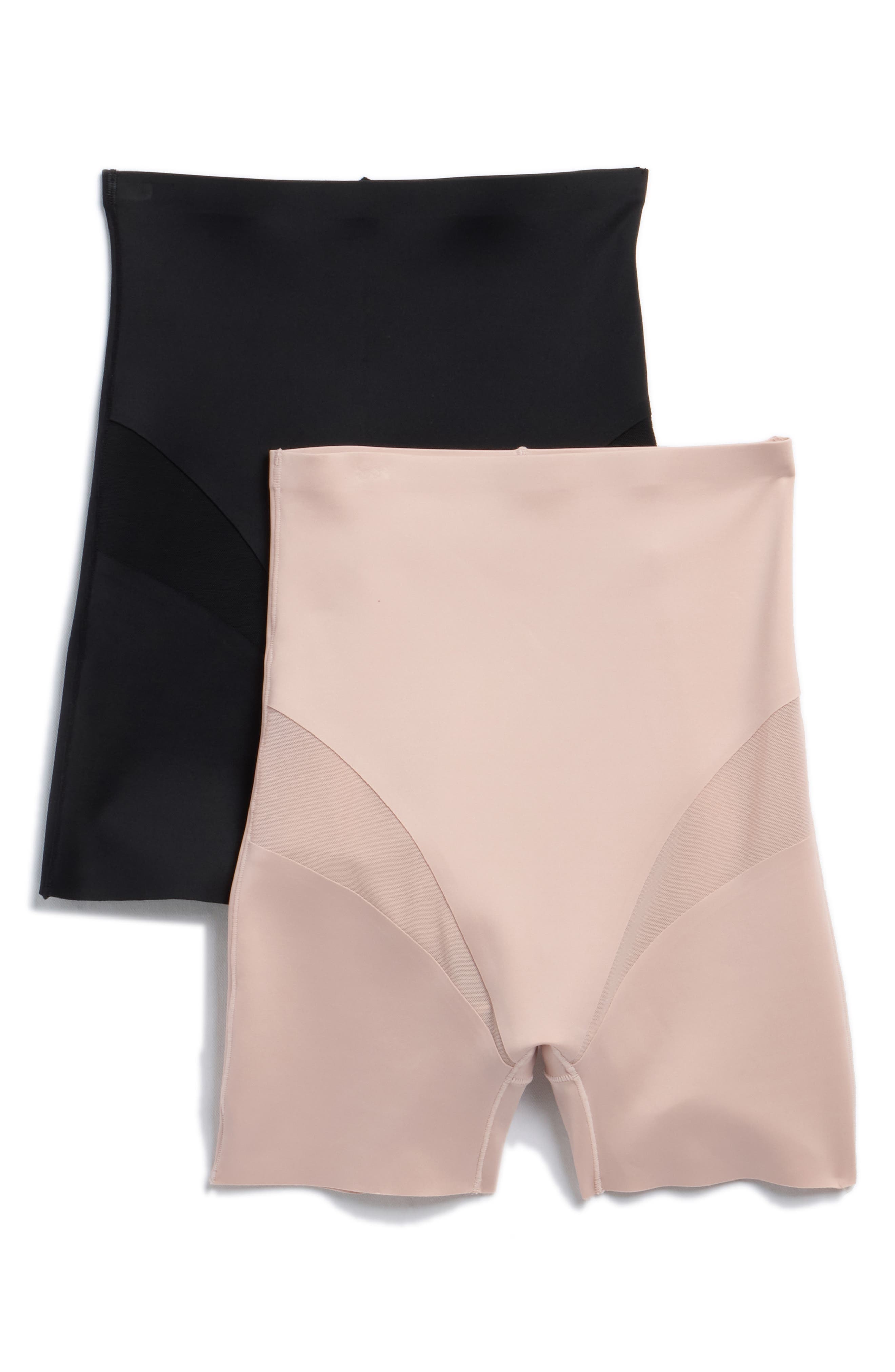 SKINNY GIRL Assorted 2-Pack High Waist Scuba Knit Bike Shorts