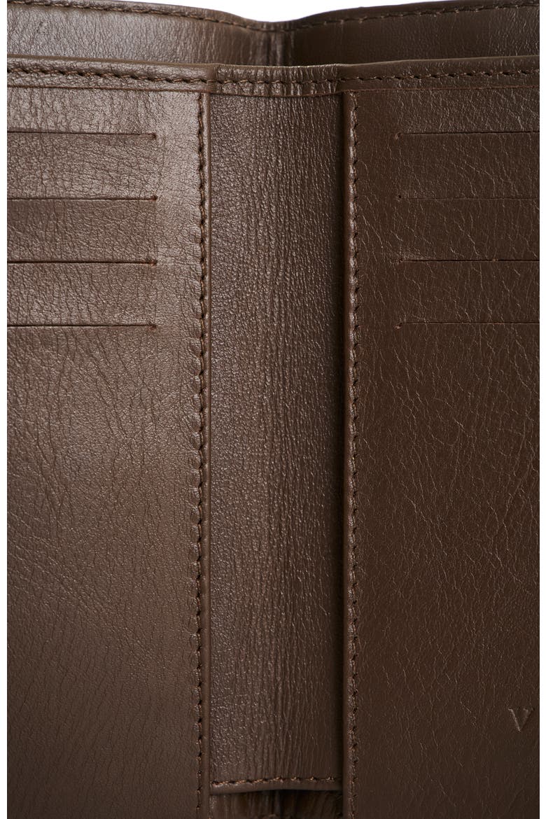 Pearl Folia Leather Wallet, Alternate, color, Blue