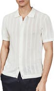 7 Diamonds Kellan Knit Short Sleeve Button-Up Shirt