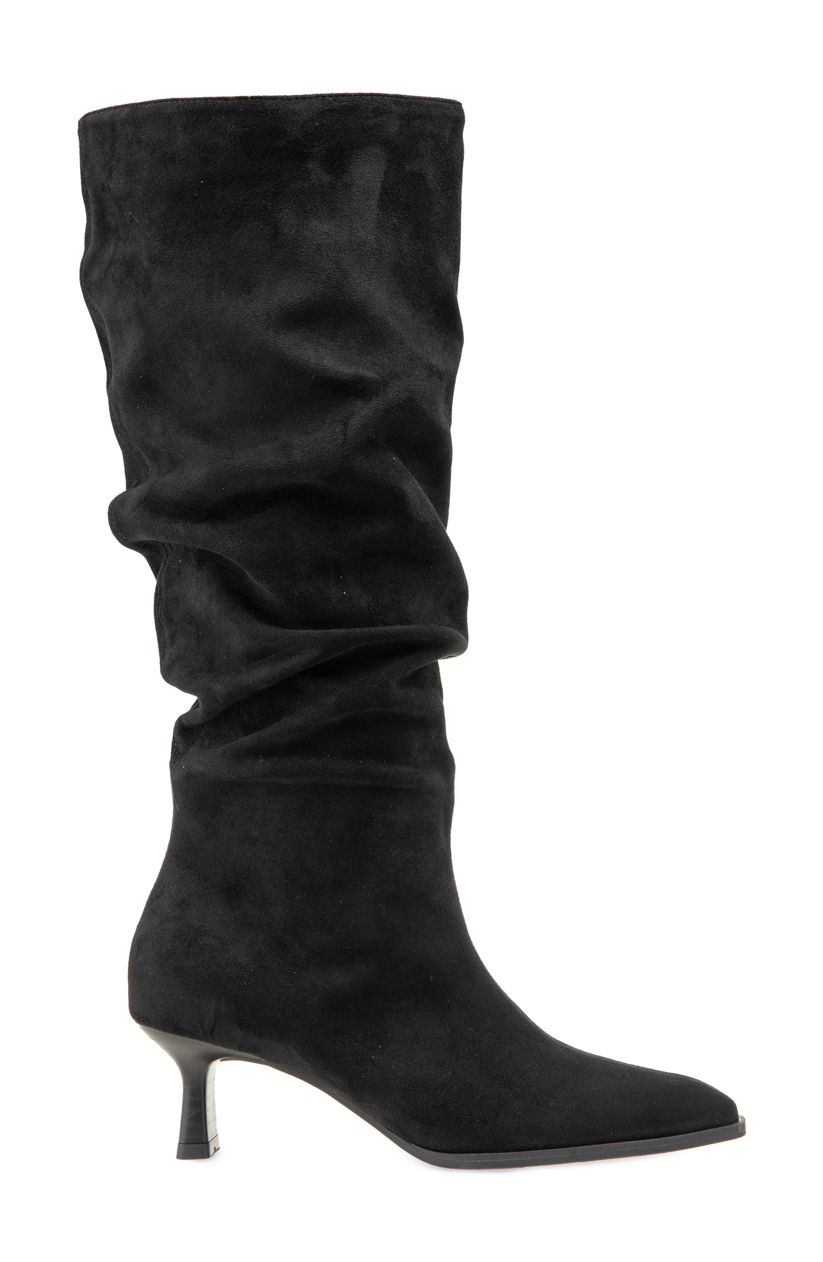 Ulysse Pointed Toe Boot, Alternate, color, BLACK