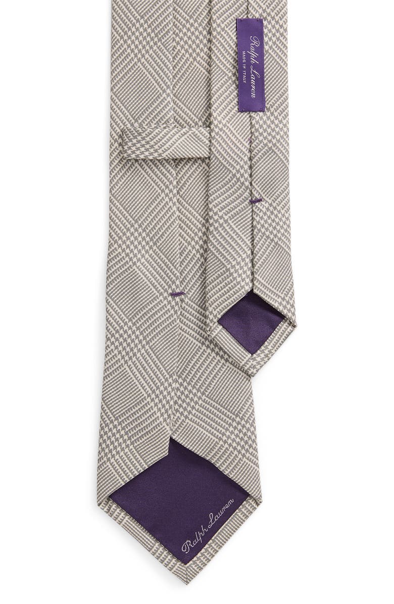 Ralph Lauren Purple Label Check Silk Tie, Alternate, color, 