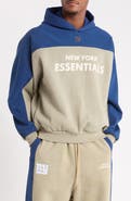 Fear of God Essentials New York Giants 90s Relaxed Colorblock Hoodie