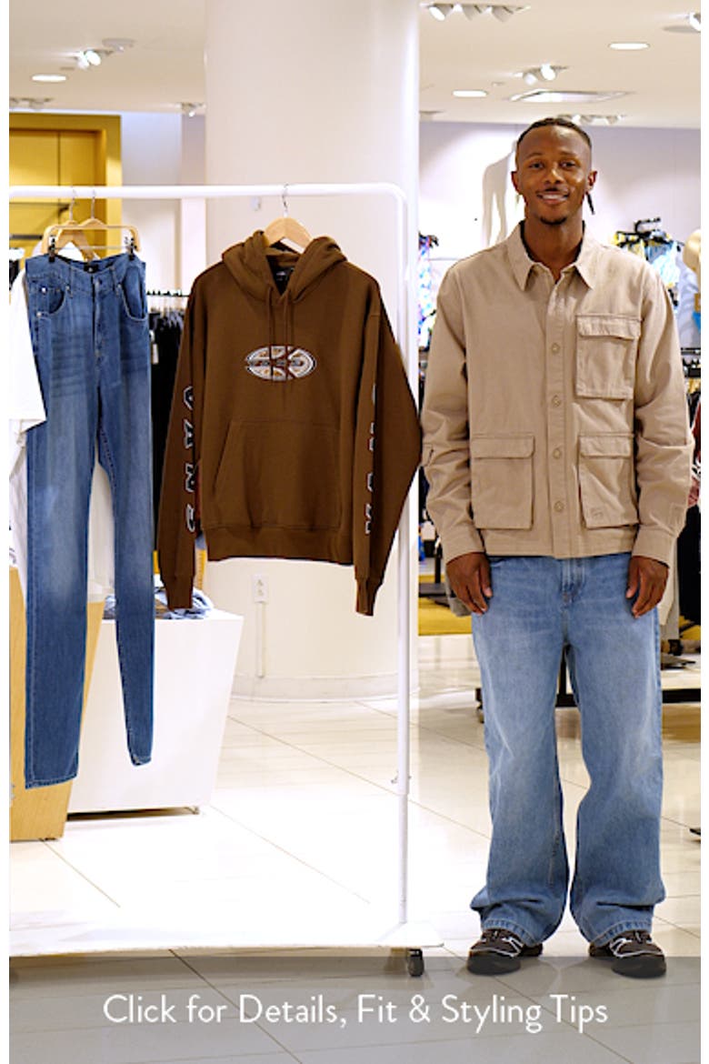 Oval Blaster Fleece Pullover Hoodie (Men) | Nordstrom