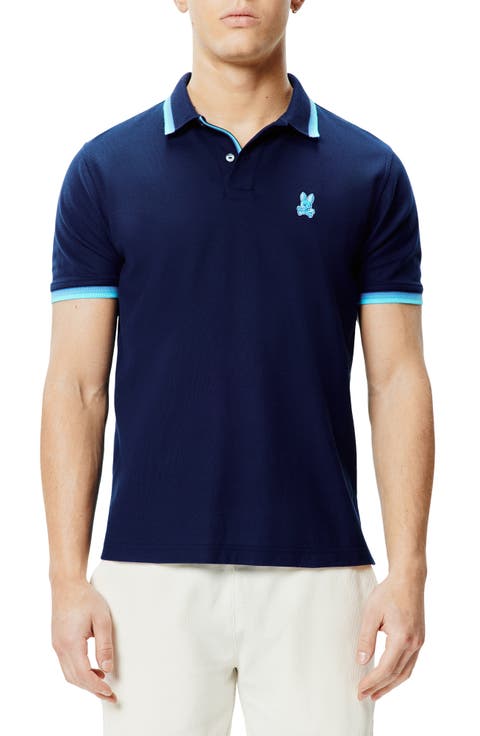 Holden Tipped Pima Cotton Piqué Polo