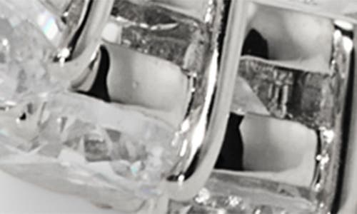 Nadri Sunshower Crystal Hoop Earrings In Metallic