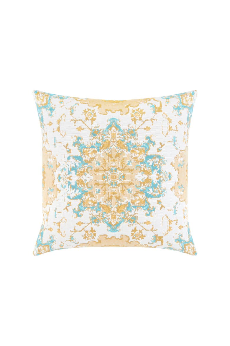 Ashara Summer Jacquard Indoor & Outdoor Woven Accent Pillow, Main, color, Summer