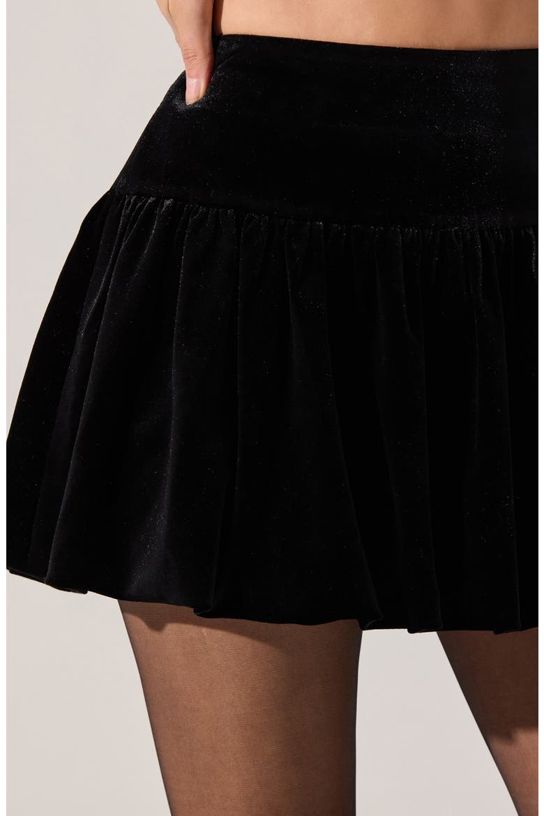 Jenika Metallic Miniskirt, Alternate, color, BLACK