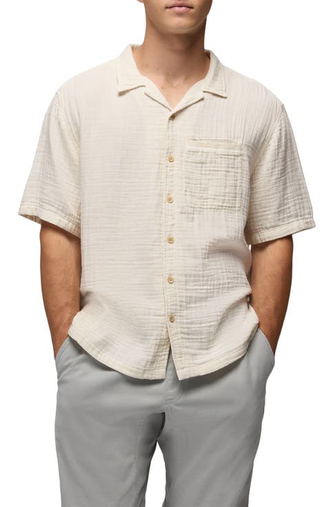 Hideaways Organic Cotton Camp Shirt