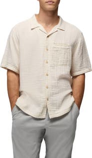 prAna Hideaways Organic Cotton Camp Shirt